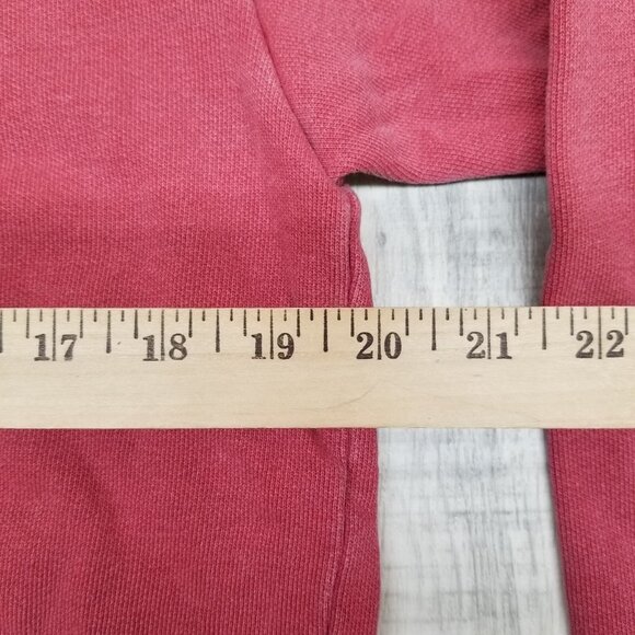 ✅Breezin Up Longboat Key Pullover Sweatshirt 1/4 Zip Women’s S Red Winter Shirt - Picture 6 of 10